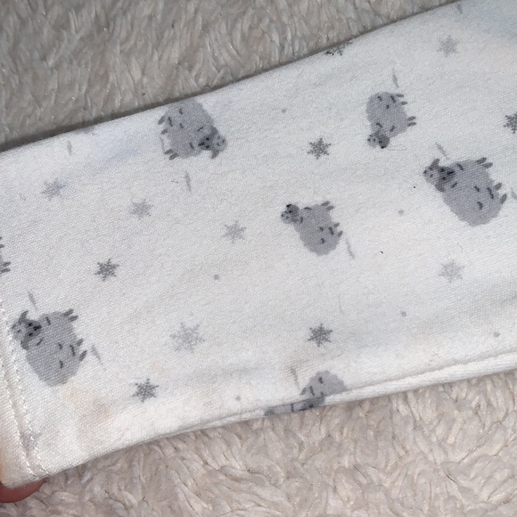 Janie and Jack Ivory Lambs Bodysuit Onesie GUC 6-12M - Picture 10 of 10